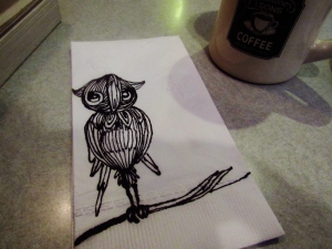 Owl doodle 